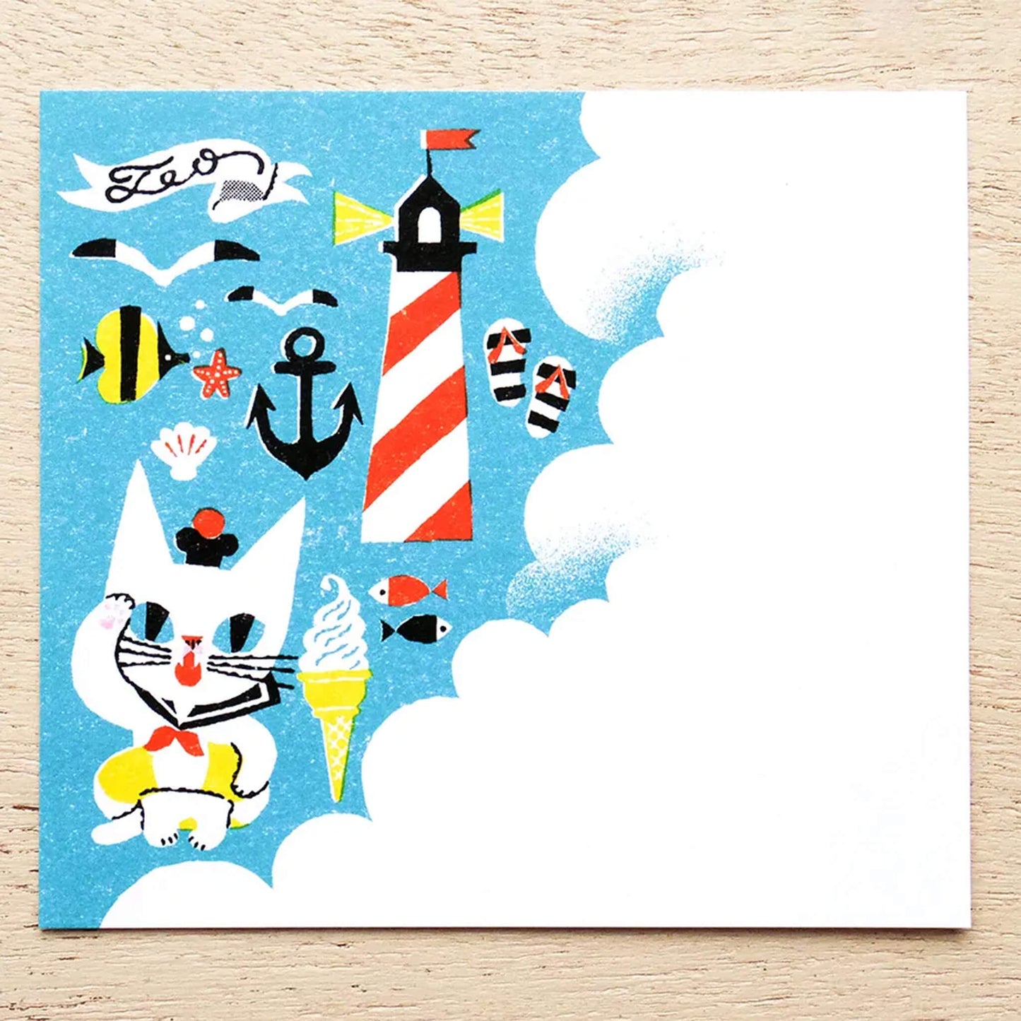 Cozyca Block Memo Pad - My Little Teo - Memo Pads