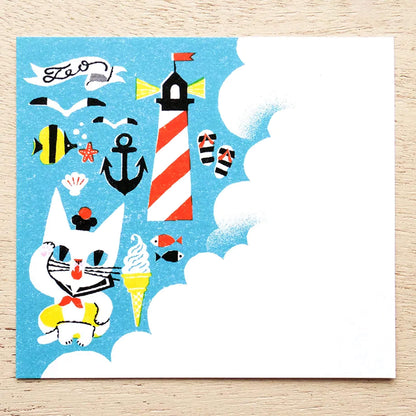 Cozyca Block Memo Pad - My Little Teo - Memo Pads