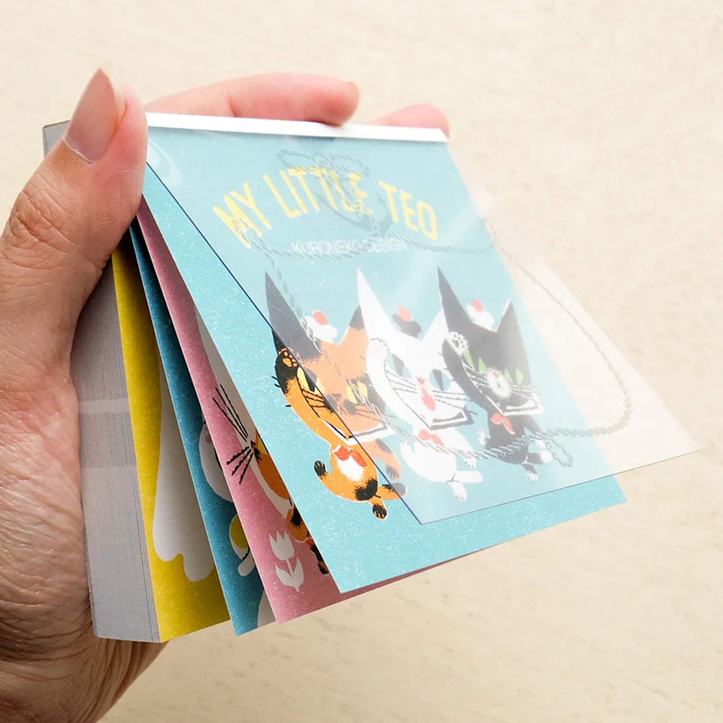 Cozyca Block Memo Pad - My Little Teo - Memo Pads