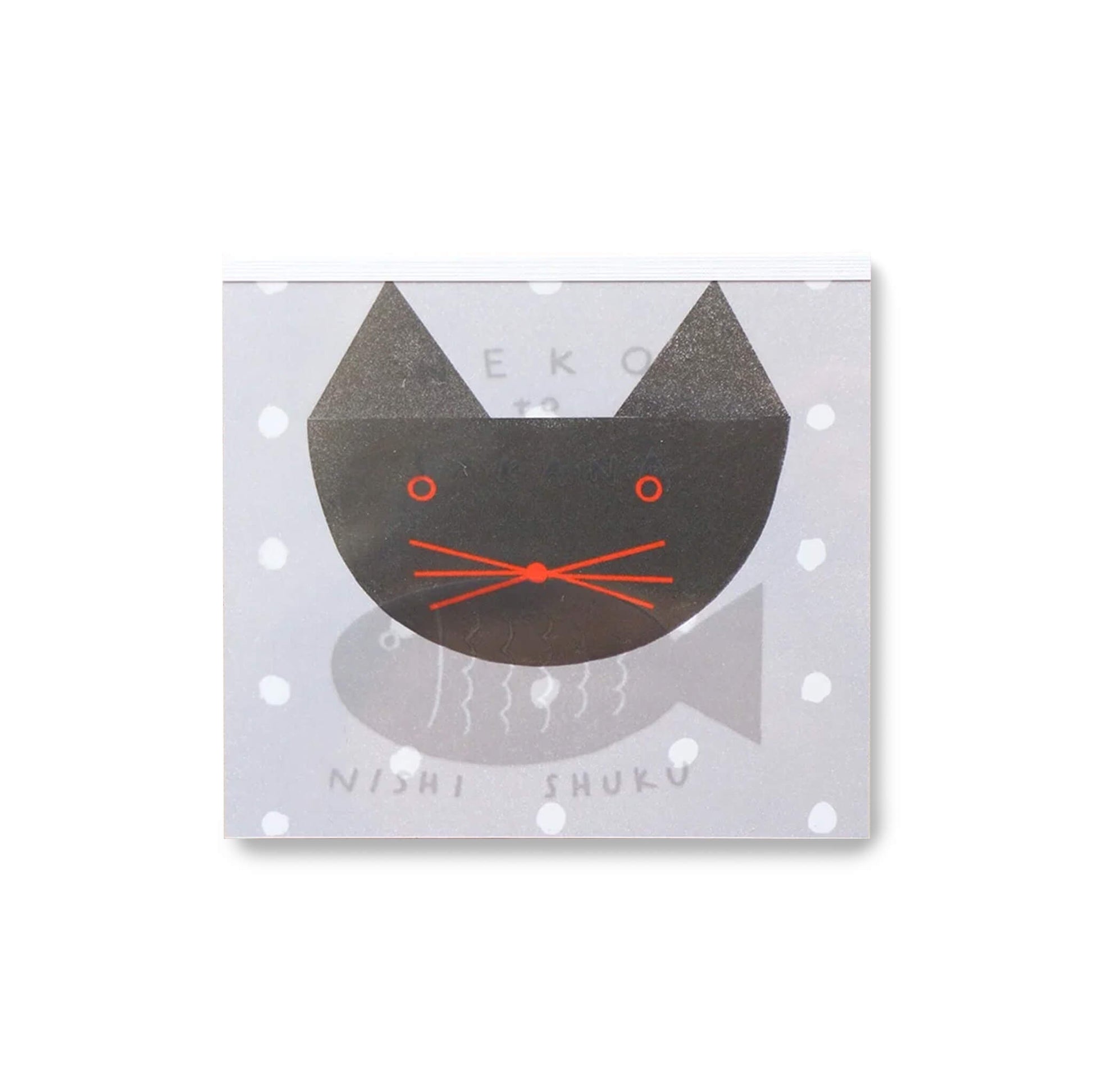 Cozyca Block Memo Pad - Neko to Sakana - Memo Pads