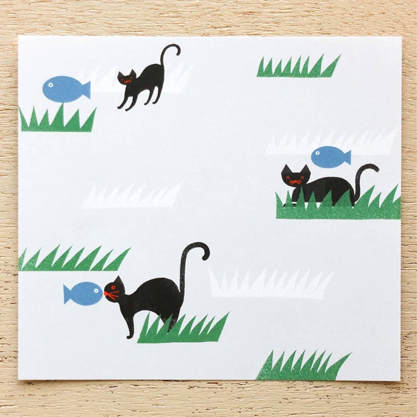 Cozyca Block Memo Pad - Neko to Sakana - Memo Pads