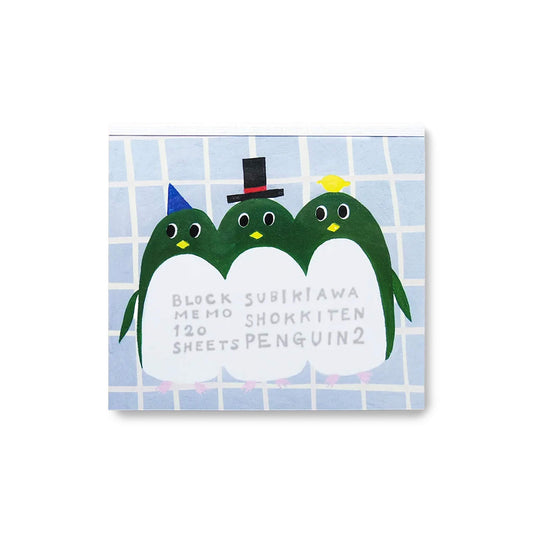 Cozyca Block Memo Pad - PENGUIN2 - Memo Pads