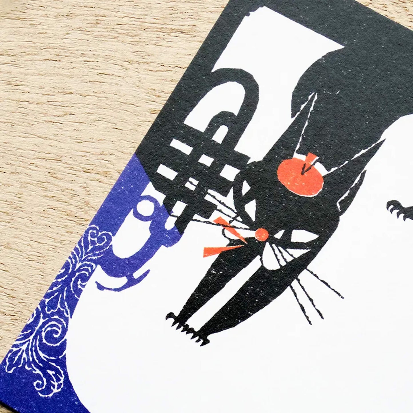 Cozyca Block Memo Pad - Robin the Black Cat - Memo Pads