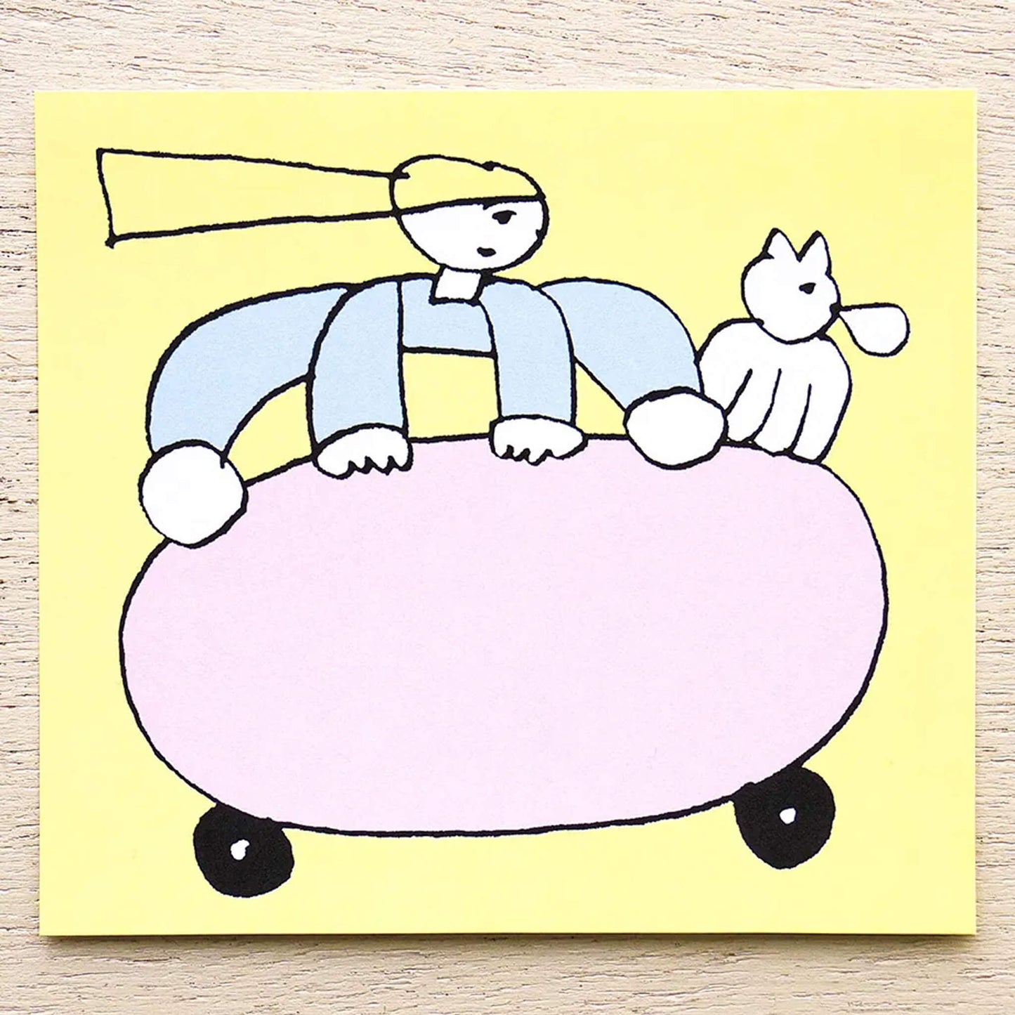 Cozyca Block Memo Pad - Sleepy - Memo Pads