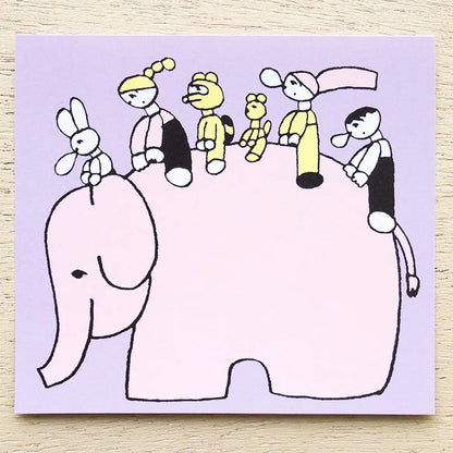 Cozyca Block Memo Pad - Sleepy - Memo Pads