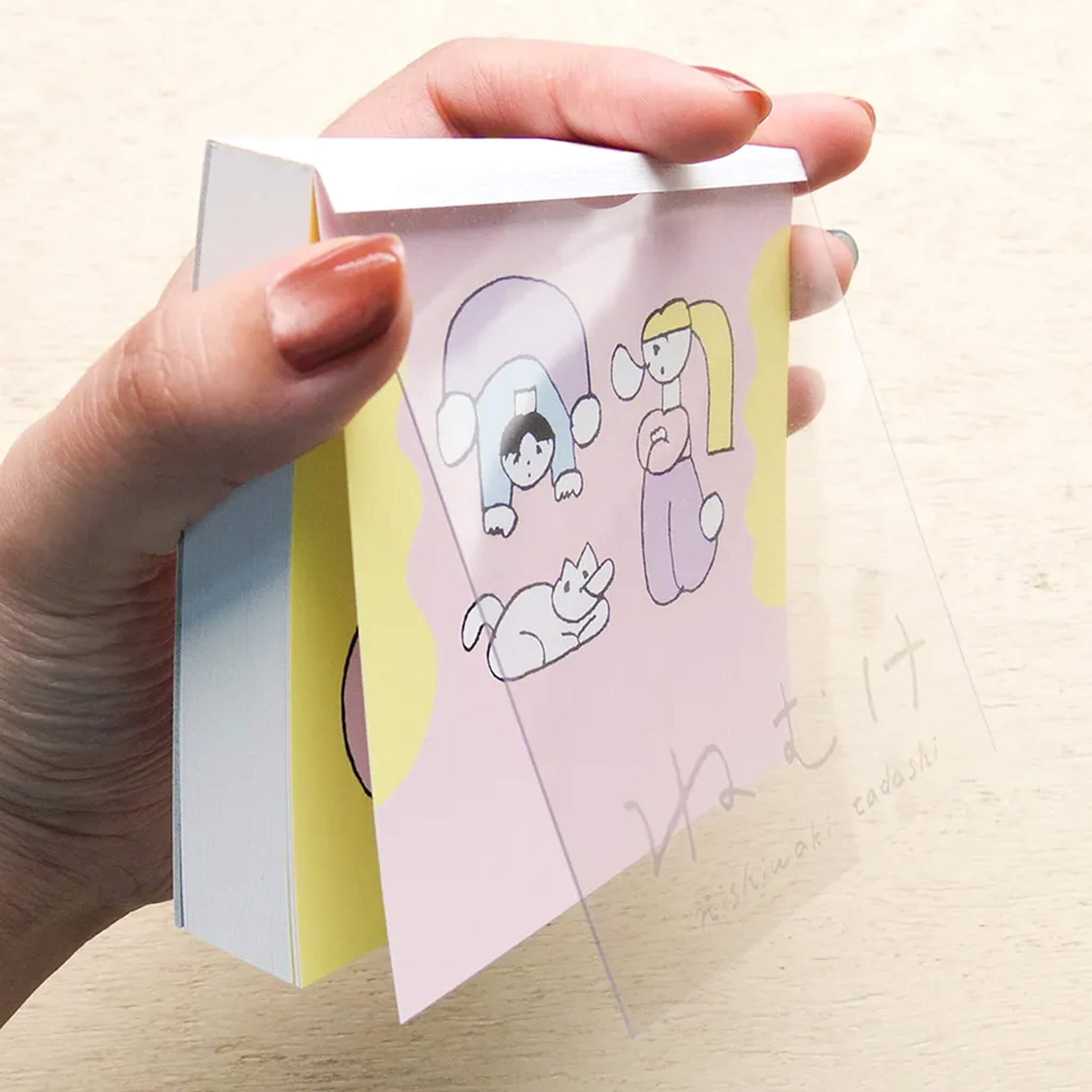 Cozyca Block Memo Pad - Sleepy - Memo Pads