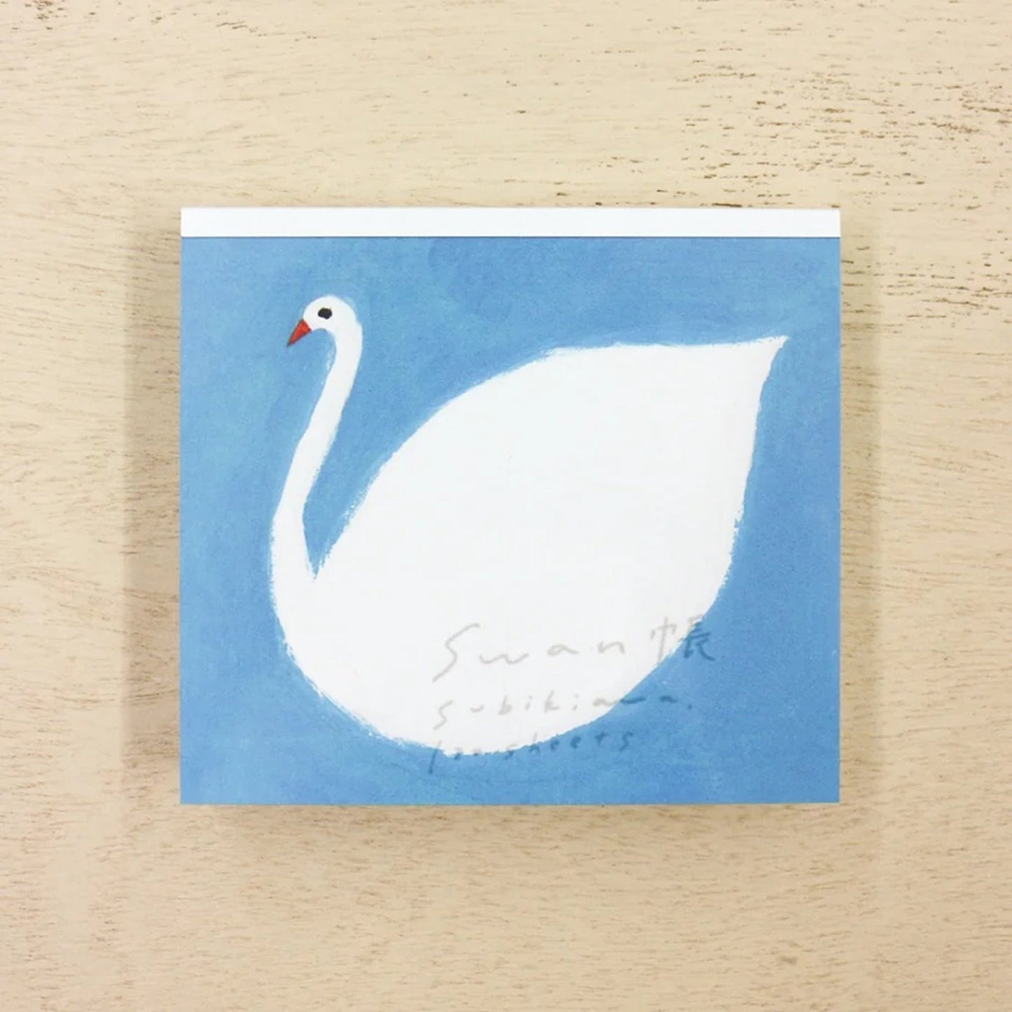 Cozyca Block Memo Pad - Swan Book - Memo Pads