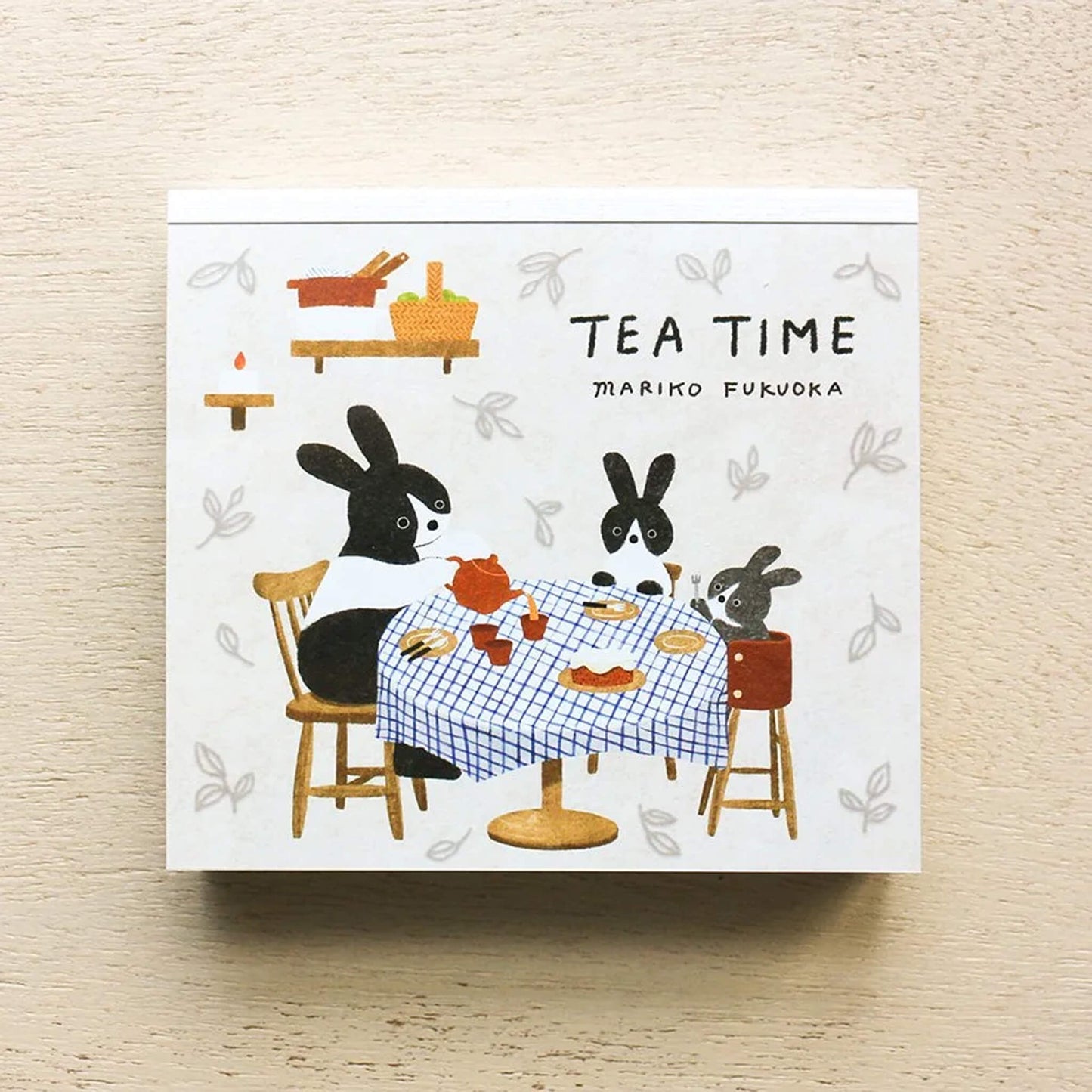 Cozyca Block Memo Pad - Tea Time - Memo Pads