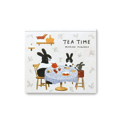 Cozyca Block Memo Pad - Tea Time - Memo Pads