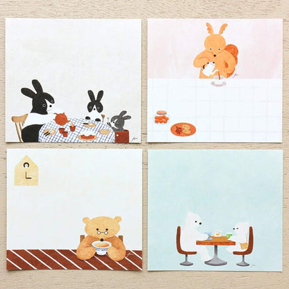 Cozyca Block Memo Pad - Tea Time - Memo Pads