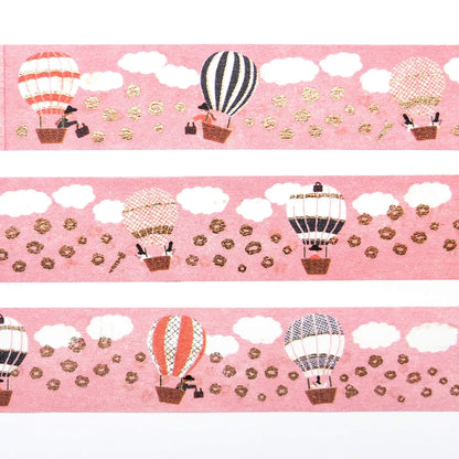 Cozyca Foil Washi Tape - Balloon Journey - Washi Tapes