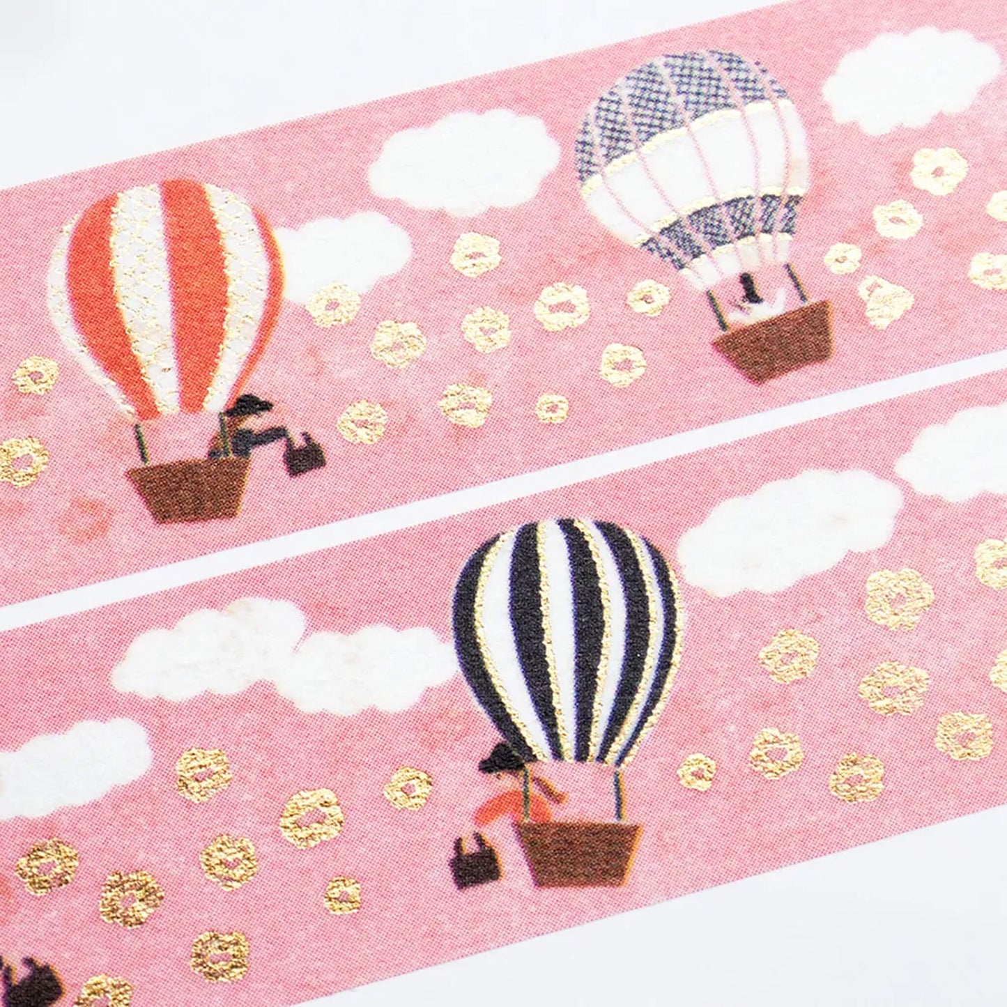 Cozyca Foil Washi Tape - Balloon Journey - Washi Tapes