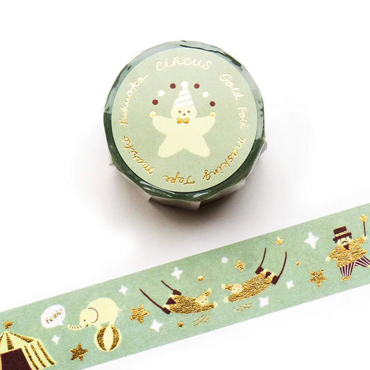 Cozyca Foil Washi Tape - Circus - Washi Tapes