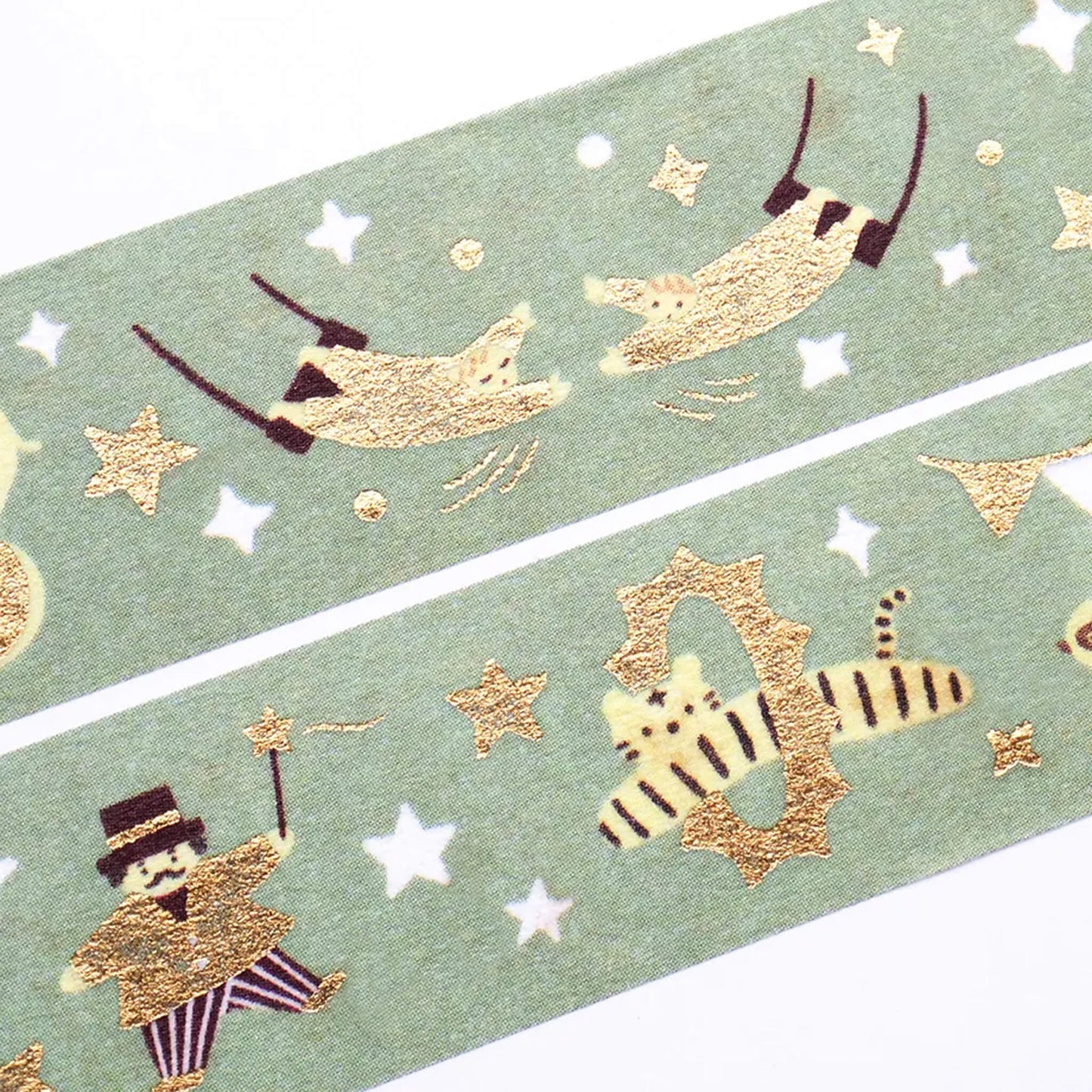 Cozyca Foil Washi Tape - Circus - Washi Tapes