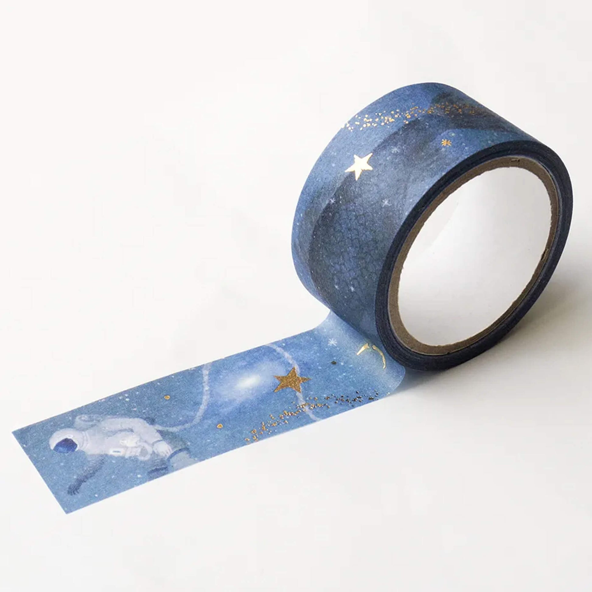 Cozyca Foil Washi Tape - Deep Blue - Washi Tapes