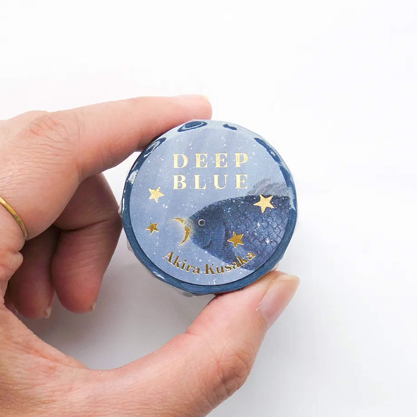 Cozyca Foil Washi Tape - Deep Blue - Washi Tapes