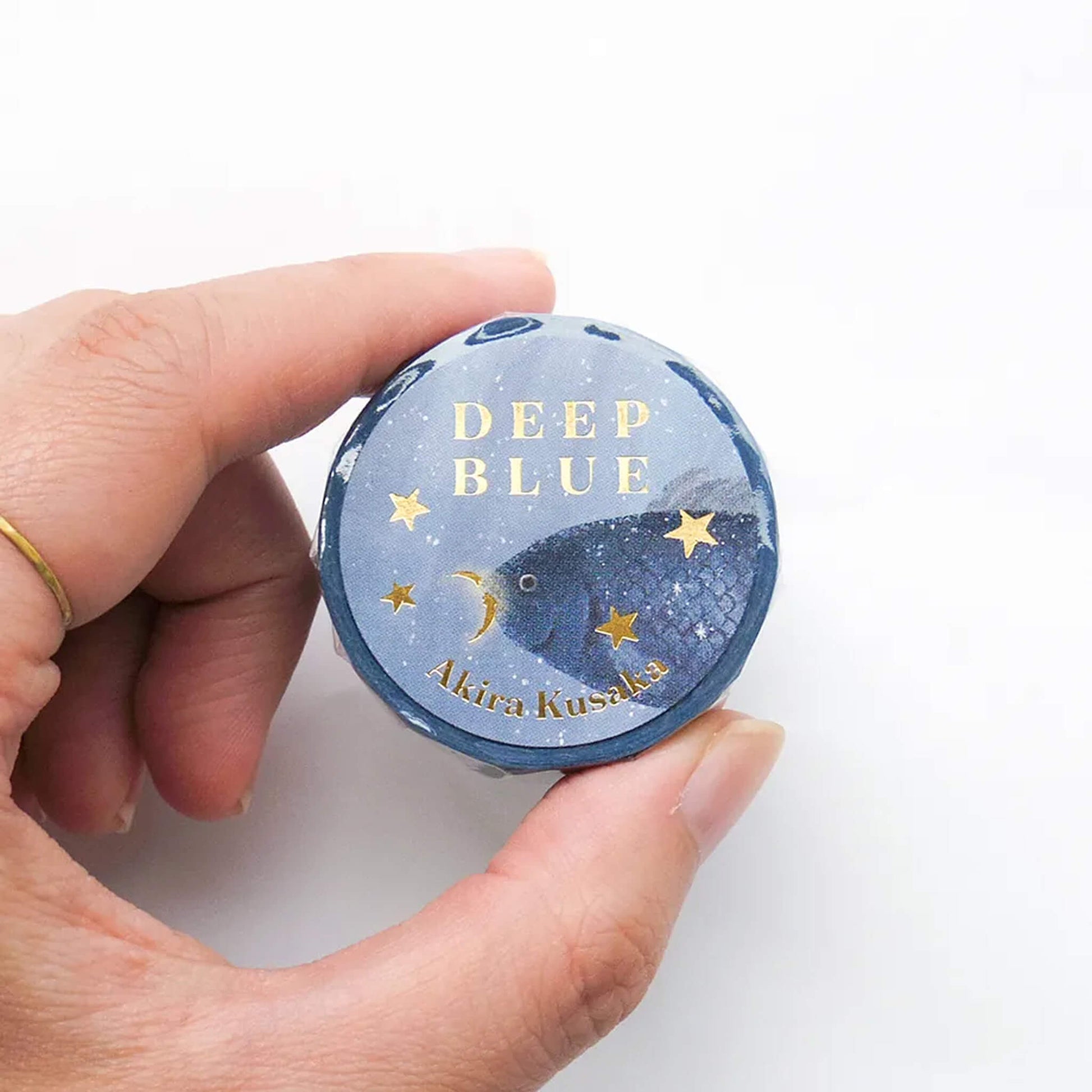 Cozyca Foil Washi Tape - Deep Blue - Washi Tapes