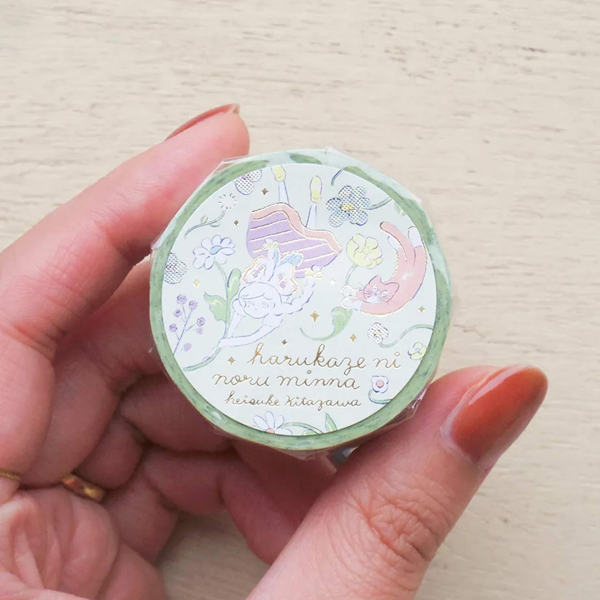 Cozyca Foil Washi Tape - Everyone Carrying Fruit - Washi Tapes