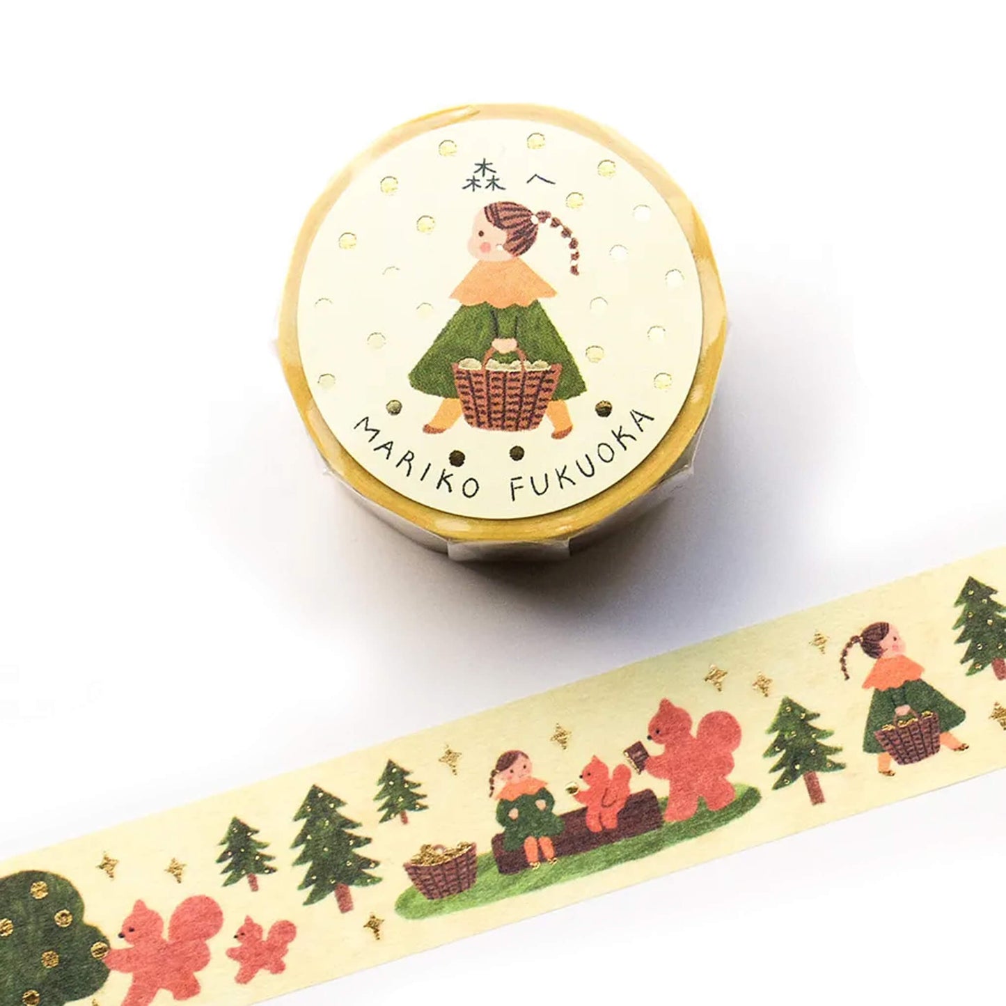 Cozyca Foil Washi Tape - Into the Forest - Washi Tapes