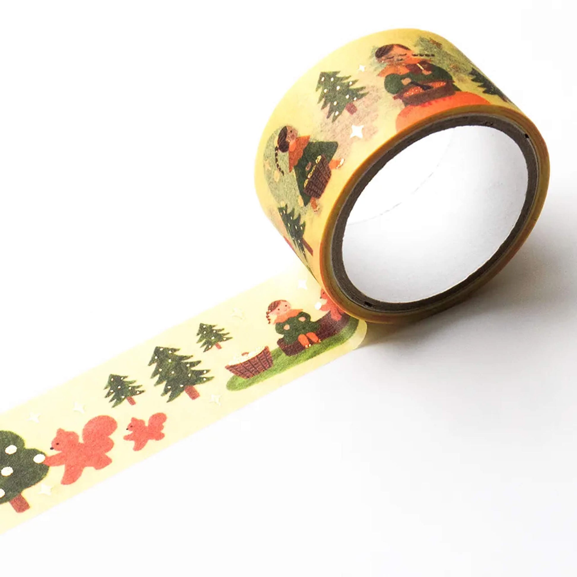 Cozyca Foil Washi Tape - Into the Forest - Washi Tapes