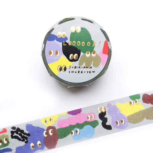 Cozyca Foil Washi Tape - Loooook! - Washi Tapes