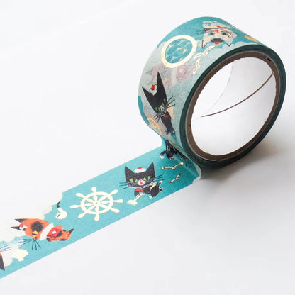 Cozyca Foil Washi Tape - My Little Teo & Friends - Washi Tapes
