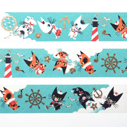 Cozyca Foil Washi Tape - My Little Teo & Friends - Washi Tapes