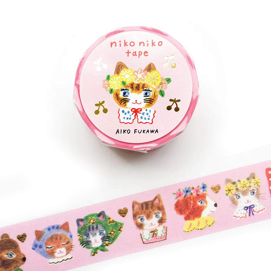 Cozyca Foil Washi Tape - Niko Niko - Washi Tapes