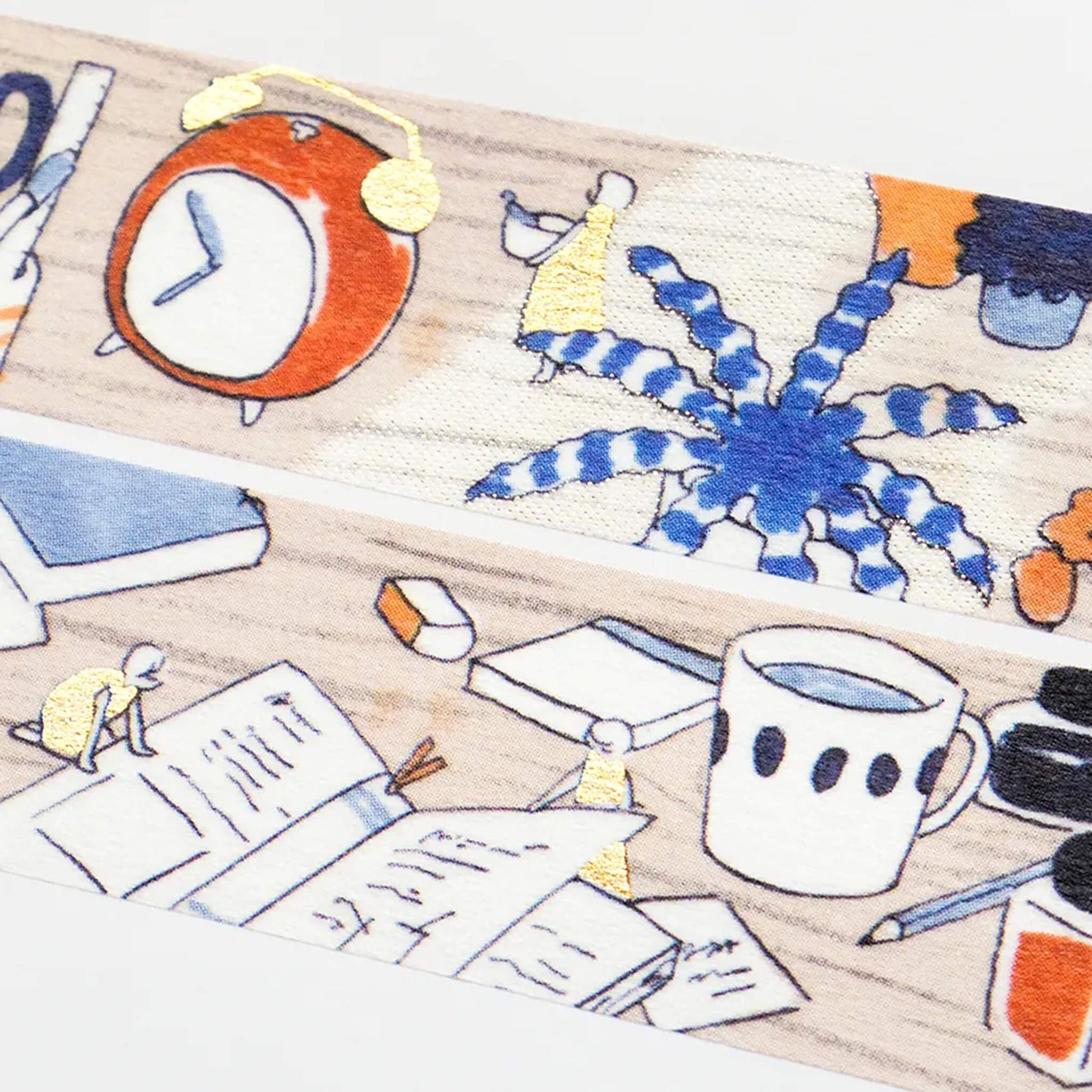 Cozyca Foil Washi Tape - On the Desk - Washi Tapes