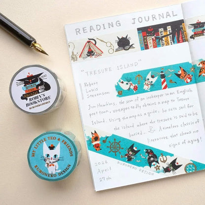 Cozyca Foil Washi Tape - Robin's Bookstore - Washi Tapes