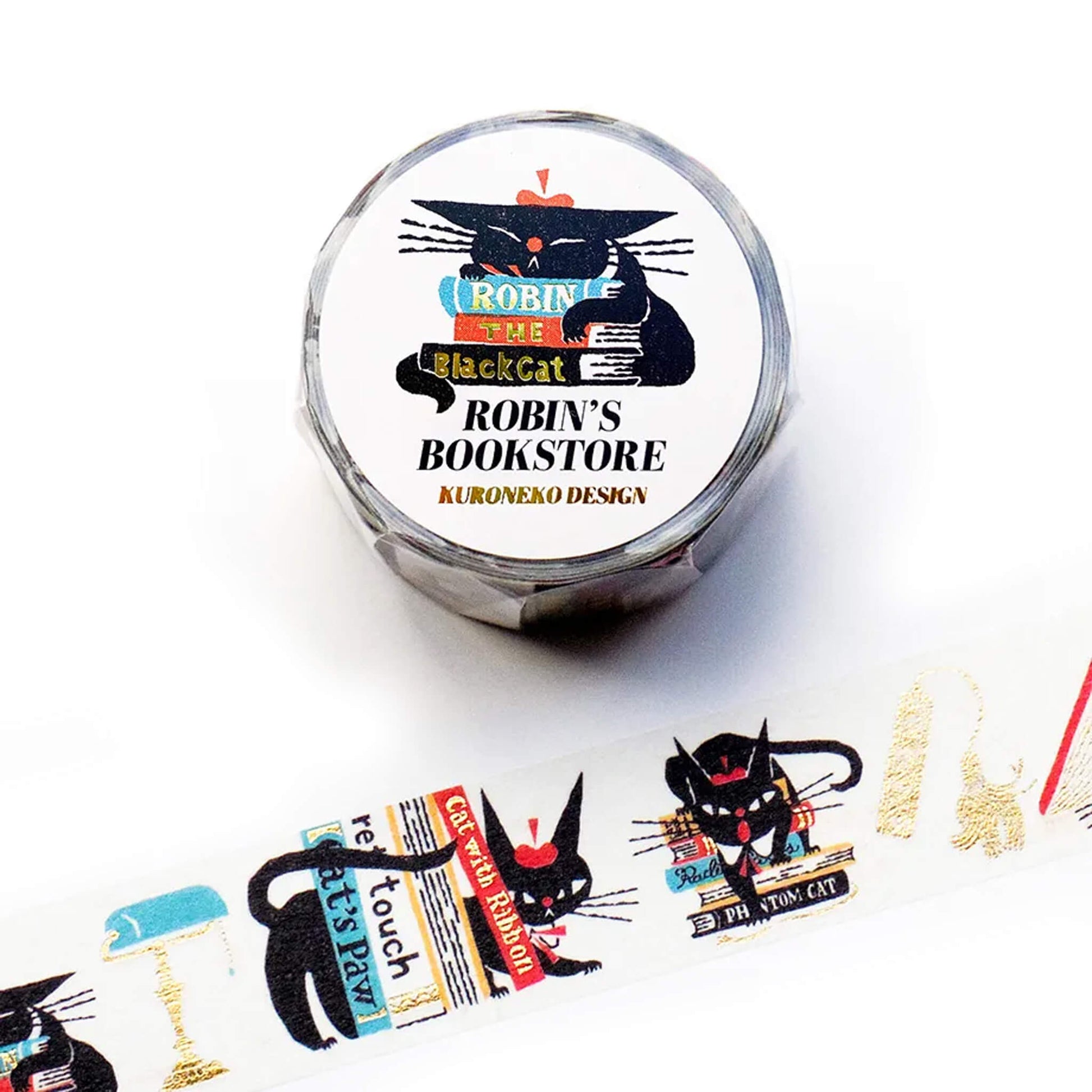 Cozyca Foil Washi Tape - Robin's Bookstore - Washi Tapes