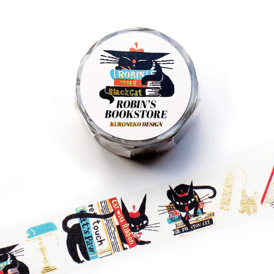 Cozyca Foil Washi Tape - Robin's Bookstore - Washi Tapes