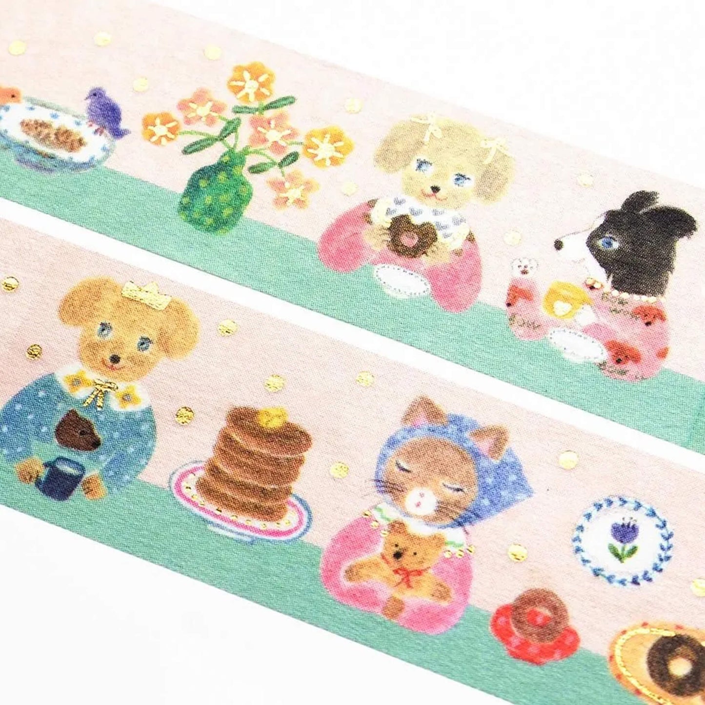 Cozyca Foil Washi Tape - Snack Time - Washi Tapes