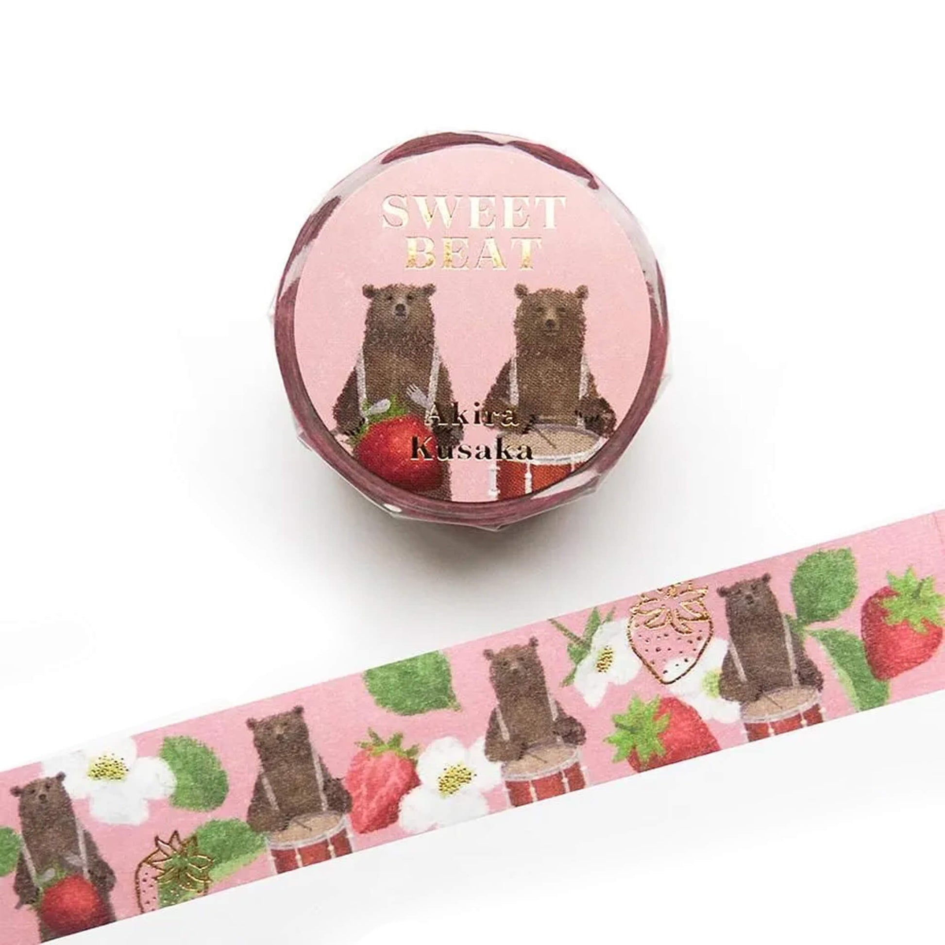 Cozyca Foil Washi Tape - Sweet Bear - Washi Tapes