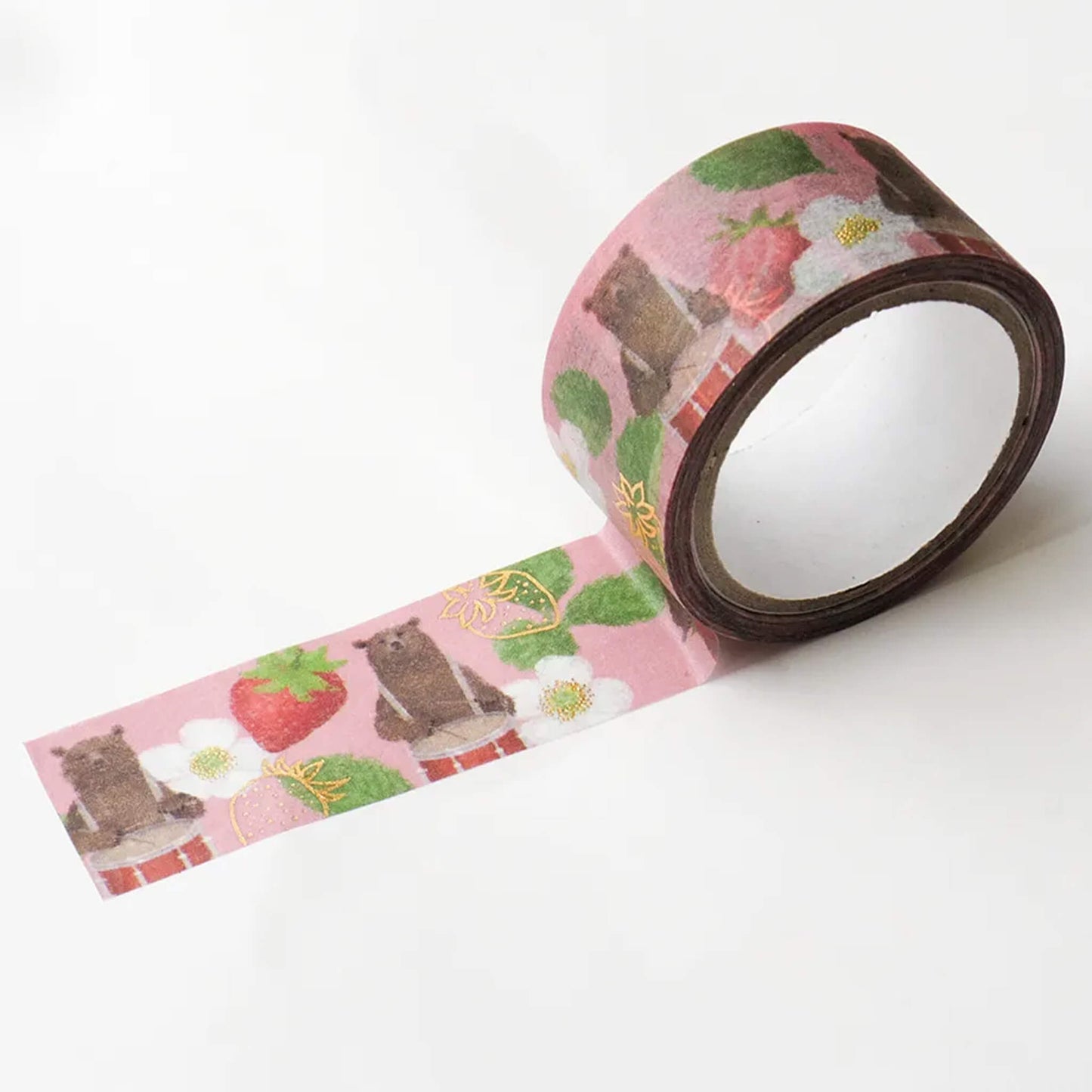 Cozyca Foil Washi Tape - Sweet Bear - Washi Tapes