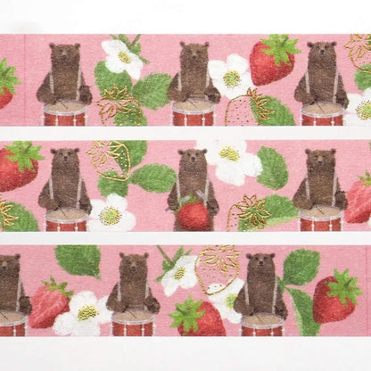 Cozyca Foil Washi Tape - Sweet Bear - Washi Tapes