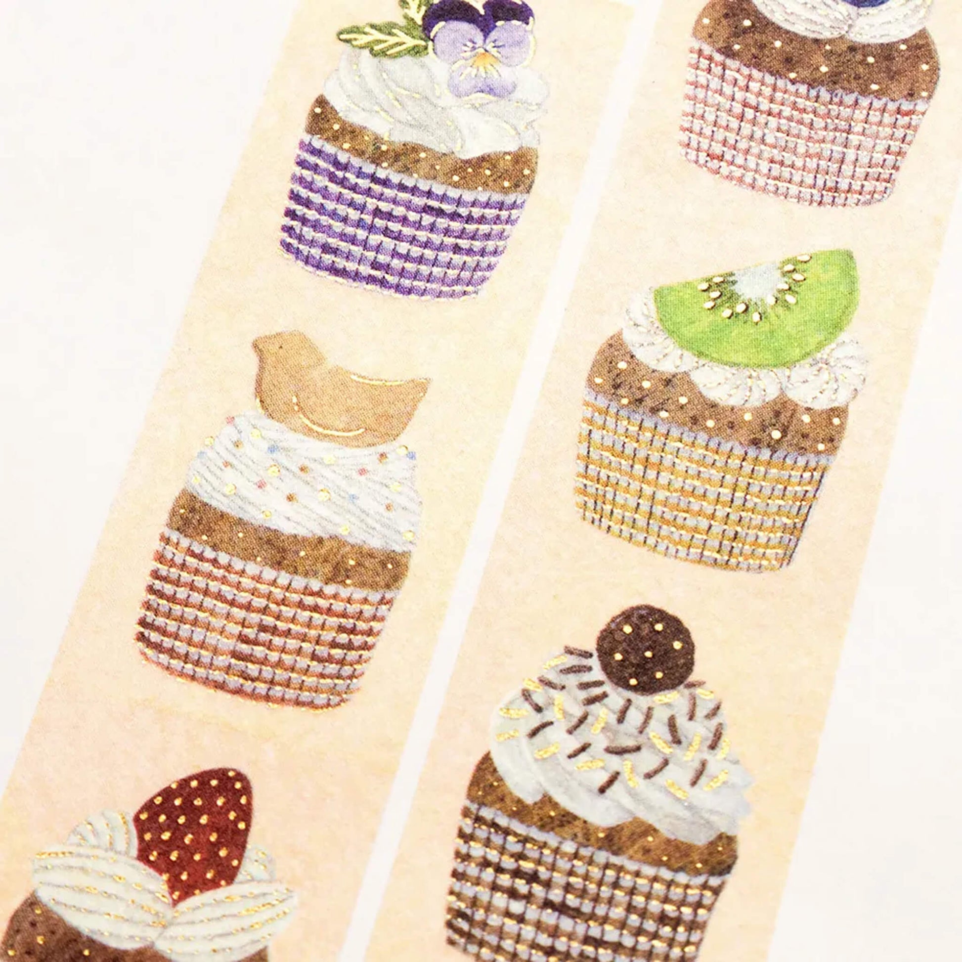 Cozyca Foil Washi Tape - Three O'clock - Washi Tapes