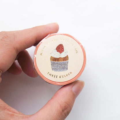 Cozyca Foil Washi Tape - Three O'clock - Washi Tapes