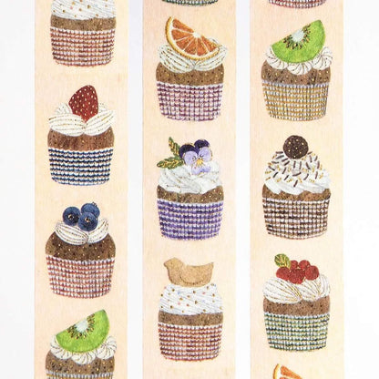 Cozyca Foil Washi Tape - Three O'clock - Washi Tapes