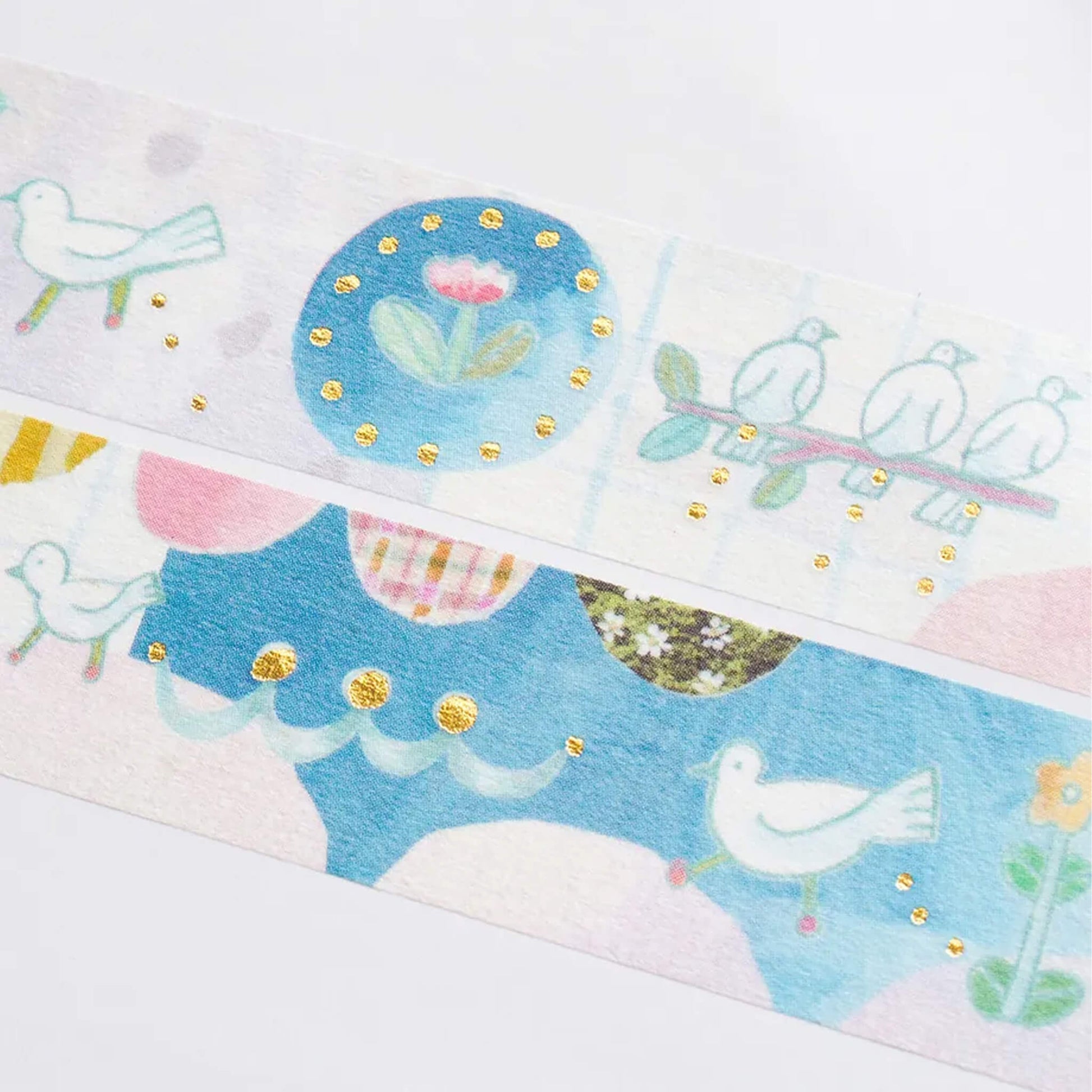 Cozyca Foil Washi Tape - TORI no OTOSHIMONO - Washi Tapes