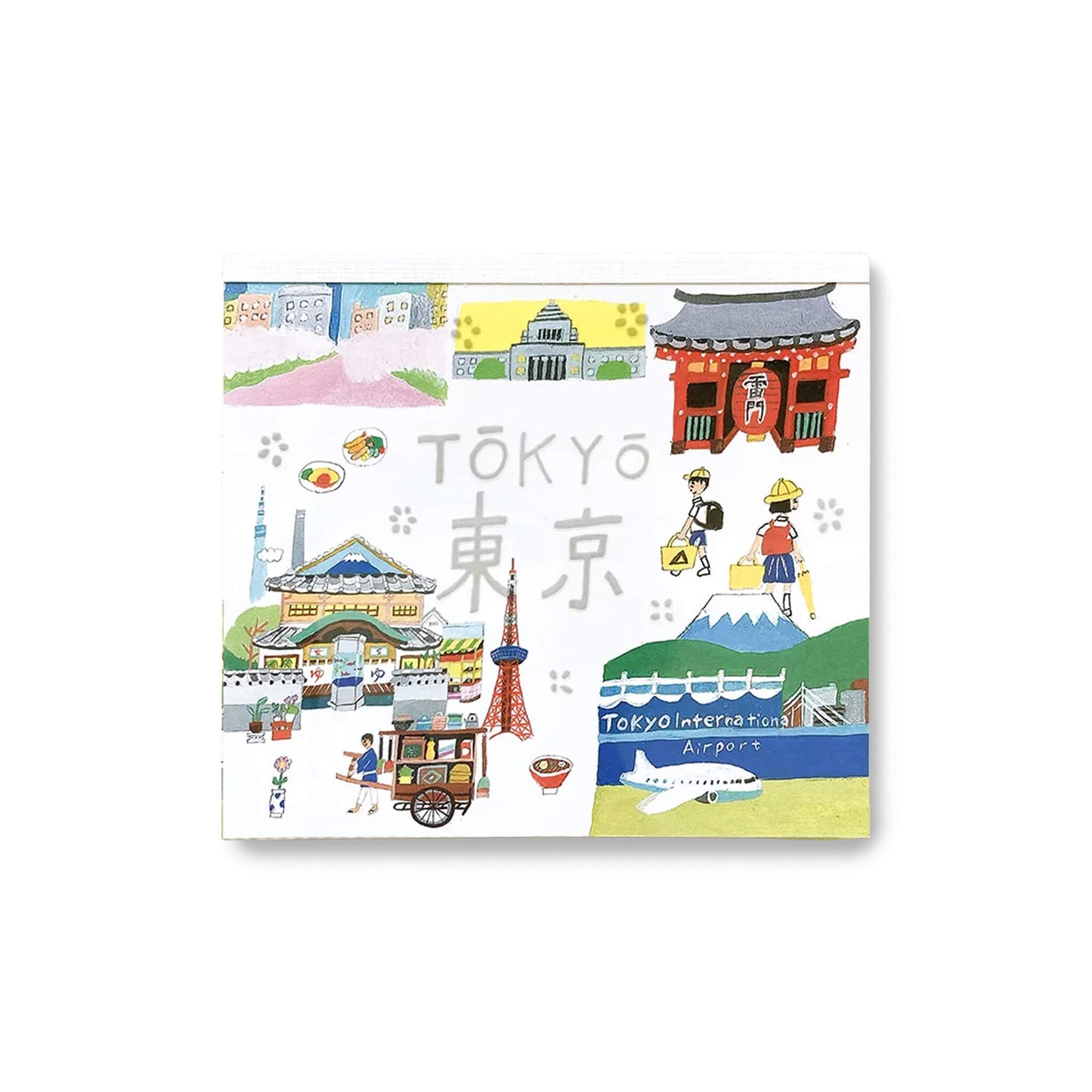Cozyca Hyogensha Block Memo Pad - Tokyo - Memo Pads