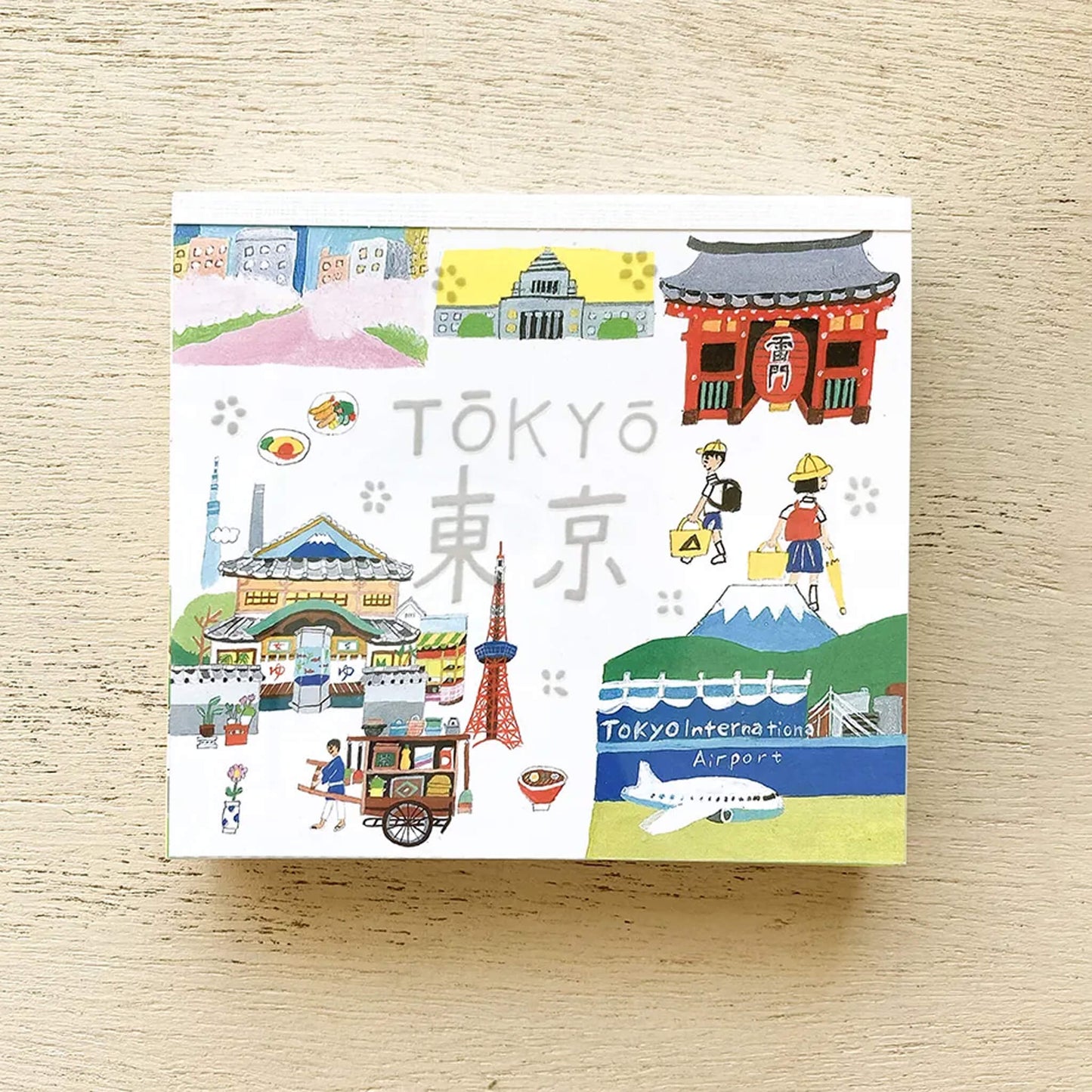 Cozyca Hyogensha Block Memo Pad - Tokyo - Memo Pads