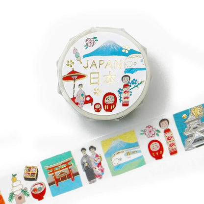 Cozyca Hyogensha Foil Washi Tape - Japan - Washi Tapes