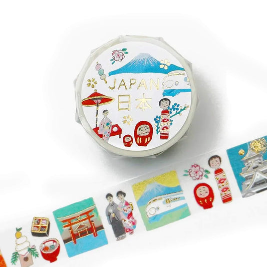 Cozyca Hyogensha Foil Washi Tape - Japan - Washi Tapes