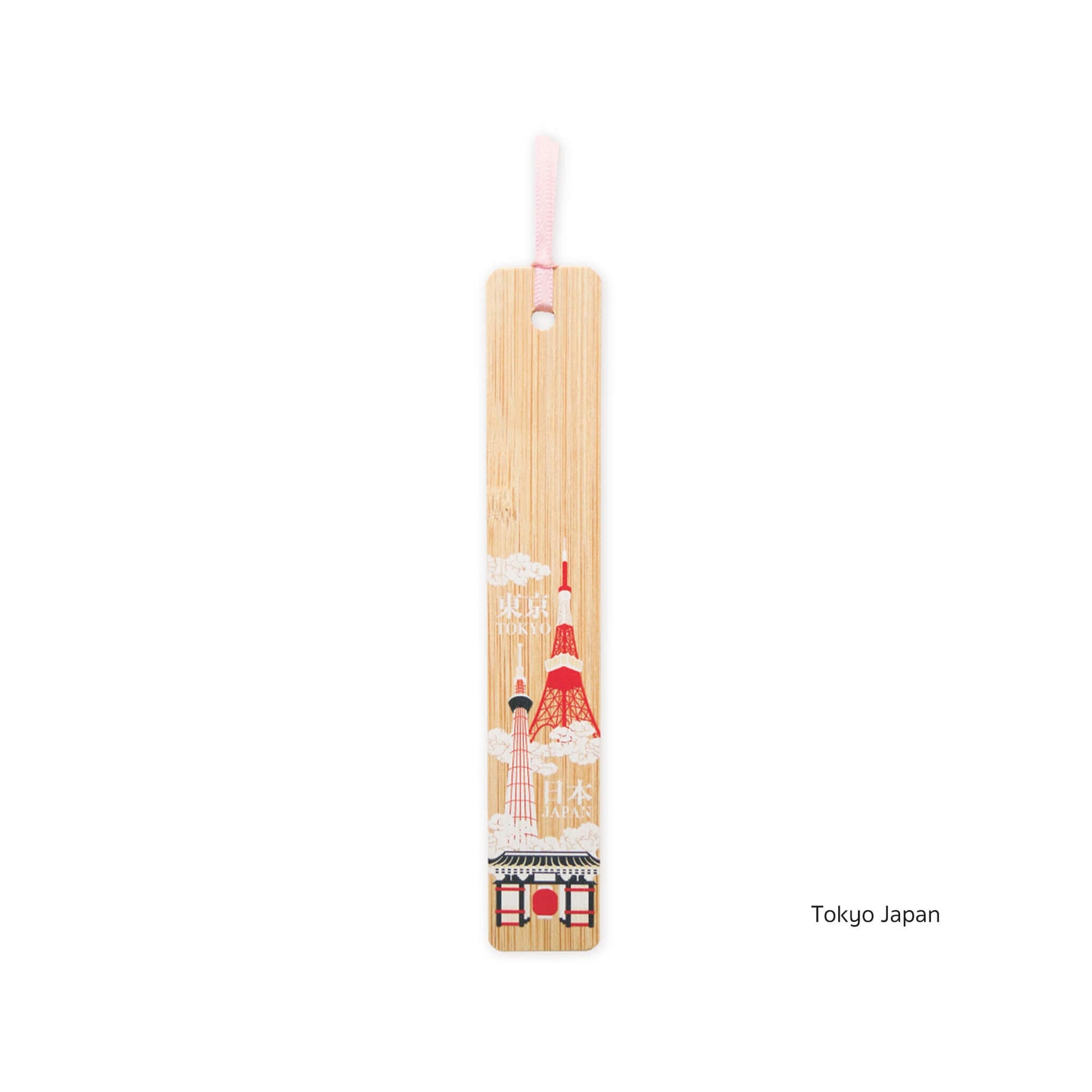 Cozyca Hyogensha Wa-Zakka Bamboo Bookmark - Tokyo Japan - Bookmarks