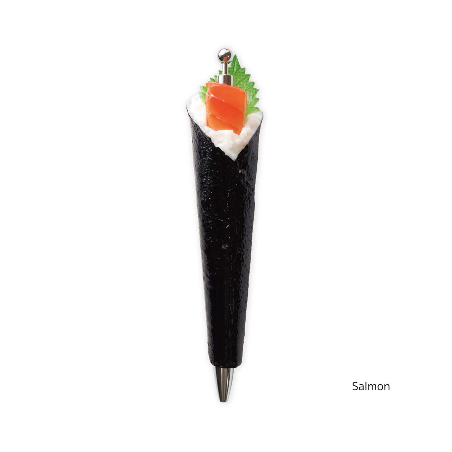 Cozyca Hyogensha Wa-Zakka Temaki Sushi Ballpoint Pen - Salmon - Ballpoint Pens