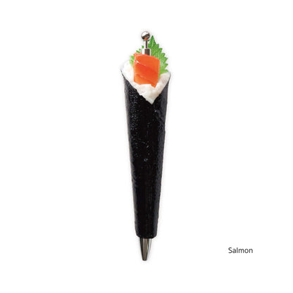 Cozyca Hyogensha Wa-Zakka Temaki Sushi Ballpoint Pen - Salmon - Ballpoint Pens