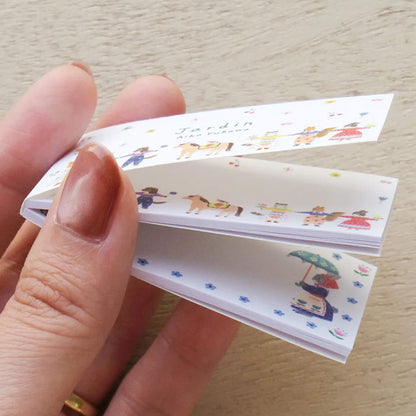 Cozyca Ippitsu Sticky Notes - Aiko Fukawa | Jardin & Happiness - Sticky Notes