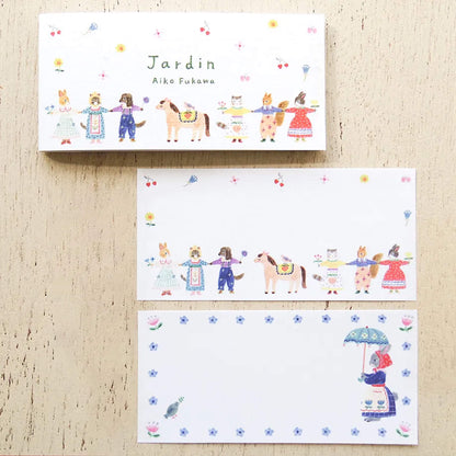 Cozyca Ippitsu Sticky Notes - Aiko Fukawa | Jardin & Happiness - Sticky Notes