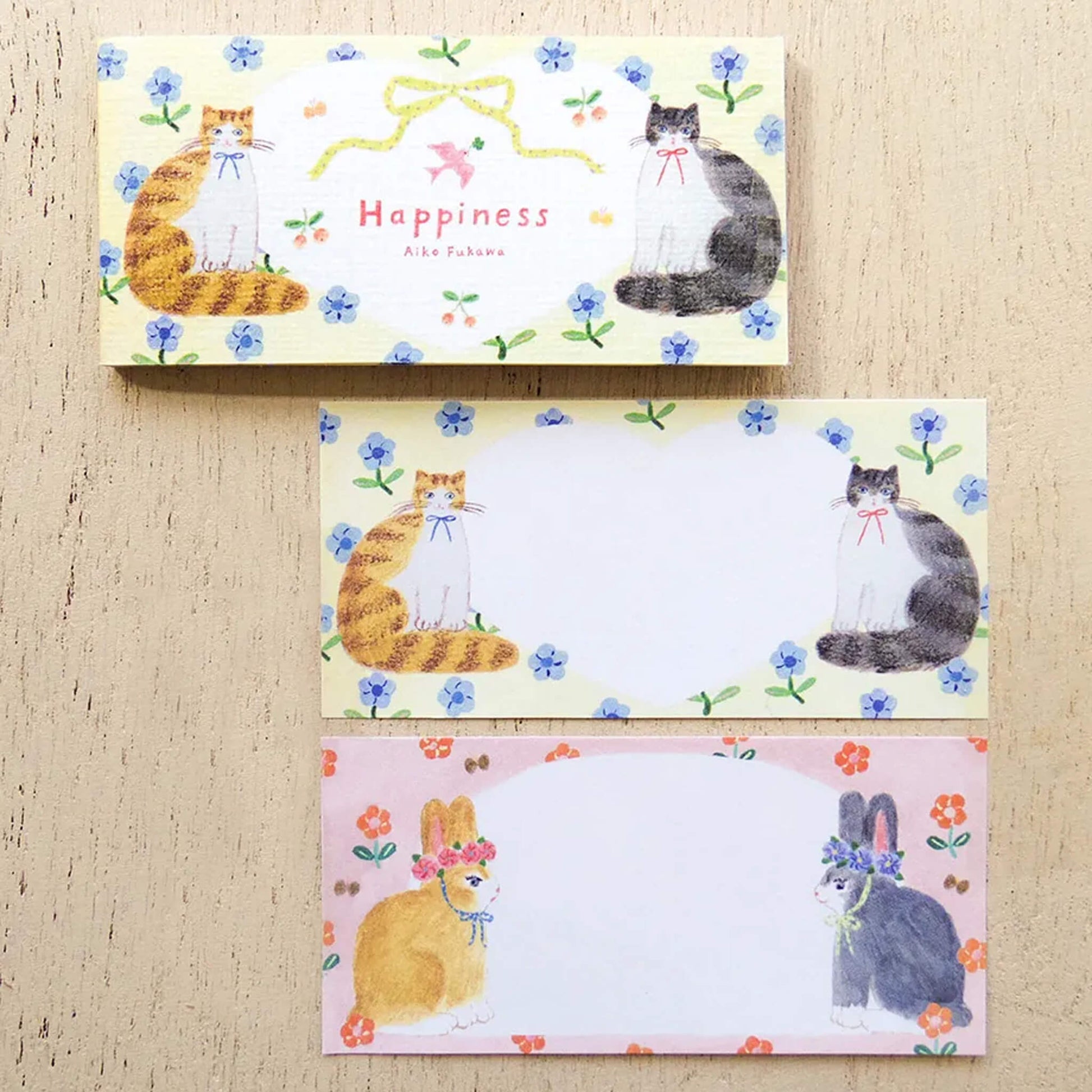 Cozyca Ippitsu Sticky Notes - Aiko Fukawa | Jardin & Happiness - Sticky Notes